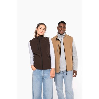 Chaleco sofshell mujer impermeable
