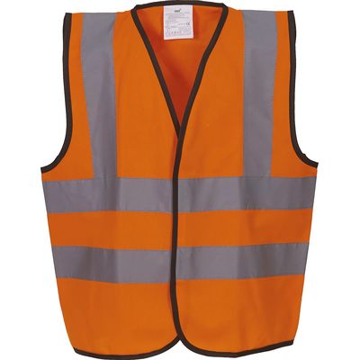 Chaleco infantil alta visibilidad Hi Vis Orange 4/6 Ans