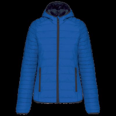 Chaqueta ligera con capucha mujer Light Royal Blue Xxl