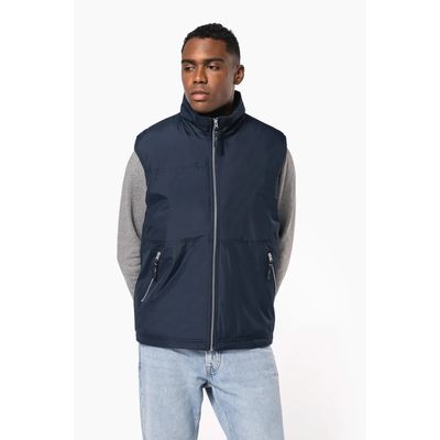 Chaleco polar hombre con bolsillos
