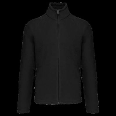 Chaqueta micropolar con cremallera hombre Black S