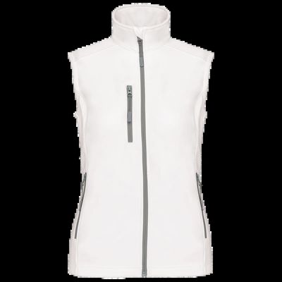 Chaleco sofshell mujer impermeable White 4Xl