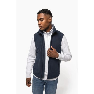 Chaleco micropolar reciclado unisex