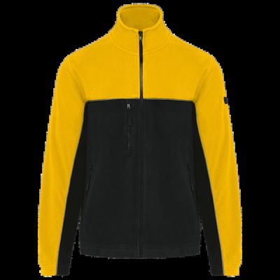 Chaqueta micropolar bicolor Black / Yellow 4Xl