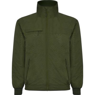 Chaqueta Impermeable con Forro Micropolar Verde Militar 2Xl