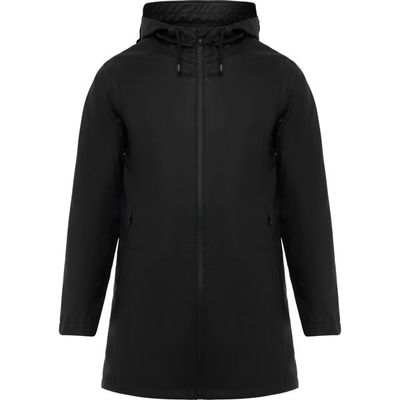 Chubasquero Impermeable con Capucha Negro S