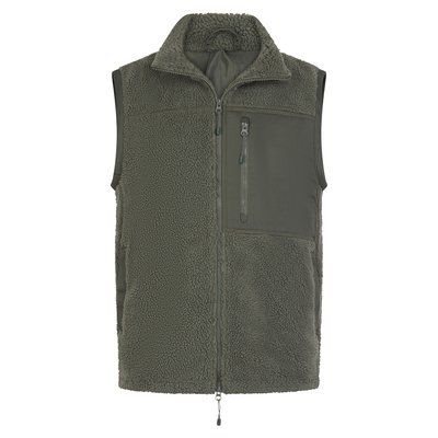 Chaleco 100% poliéster Dark Olive S