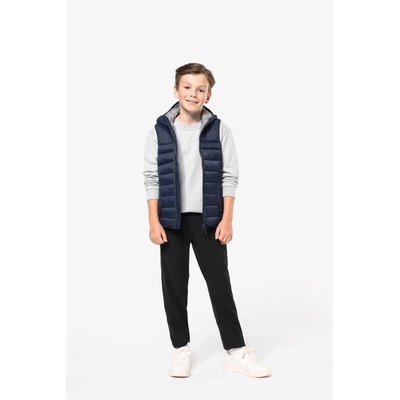 Chaleco acolchado con capucha niño