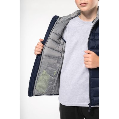 Chaleco acolchado con capucha niño
