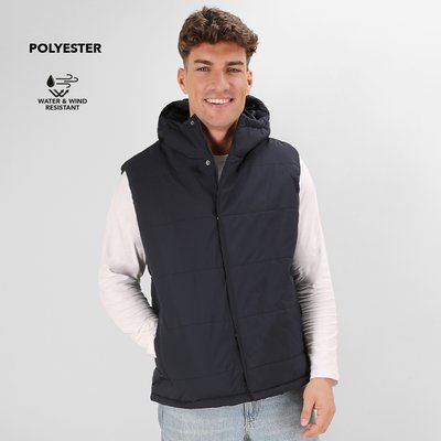 Chaleco Acolchado con Capucha