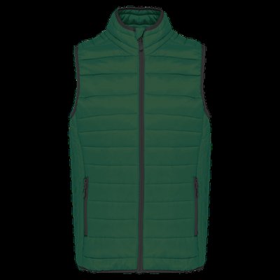 Chaleco acolchado Compresible en su bolsa Forest Green M