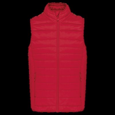 Chaleco acolchado Compresible en su bolsa Red L