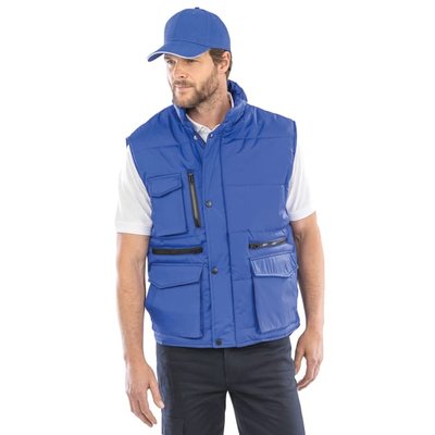 Chaleco acolchado Hidrófugo y cortaviento