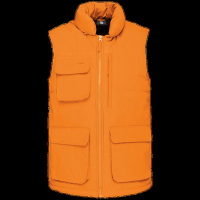 Chaleco acolchado impermeable Orange L