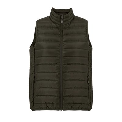 Chaleco Acolchado Mujer 100% Poliéster Marrón Chocolate Xxl