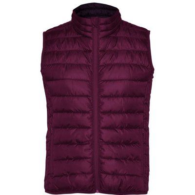 Chaleco Acolchado Mujer ROJO CIRUELA XL