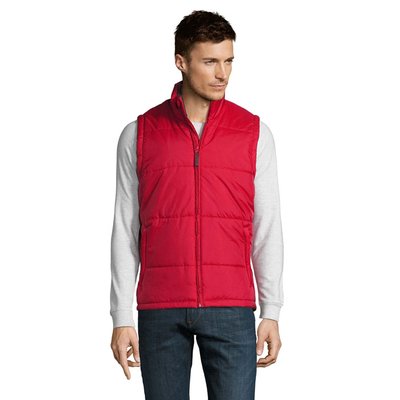 Chaleco Acolchado Poliamida Rojo Xl