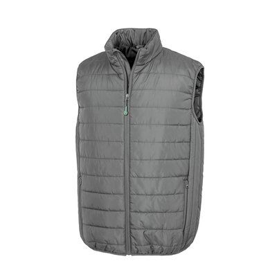 Chaleco acolchado reciclado Grey M