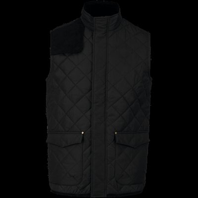 Chaleco acolchado rombos hombre Black S