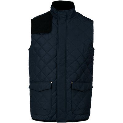 Chaleco acolchado rombos hombre Navy / Black XL