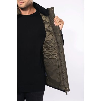 Chaleco acolchado rombos hombre