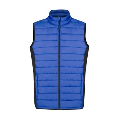 Chaleco acolchado soft shell Azul Xxl