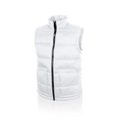 Chaleco acolchado de suave nylon/poliéster Bla XXL