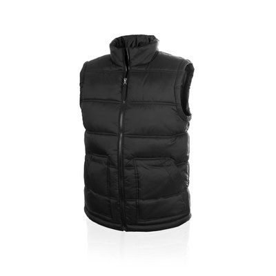 Chaleco acolchado de suave nylon/poliéster Neg M