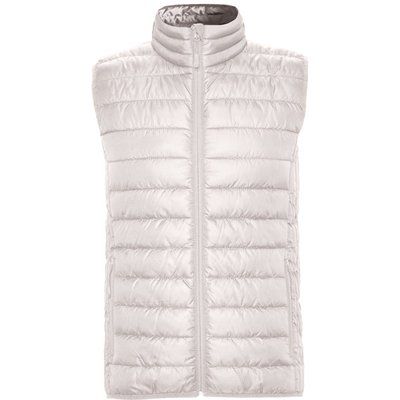 Chaleco acolchado tacto pluma Blanco Vintage 2Xl