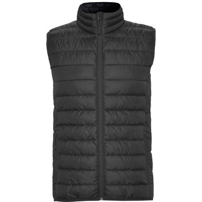 Chaleco acolchado tacto pluma Ebano Xl