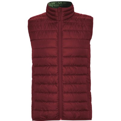 Chaleco acolchado tacto pluma GRANATE XL