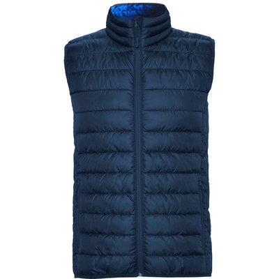 Chaleco acolchado tacto pluma Marino S