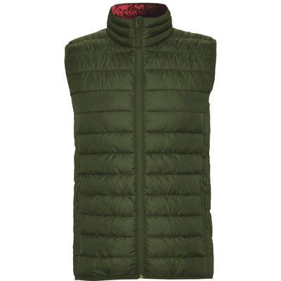 Chaleco acolchado tacto pluma Verde militar L