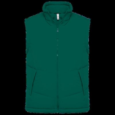 Chaleco acolchado unisex con forro polar Dark Green M