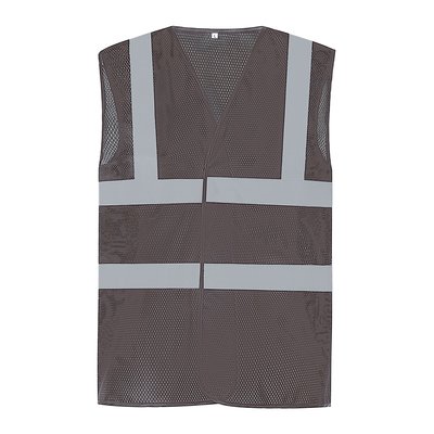 Chaleco alta visibilidad reciclado Grey XXL