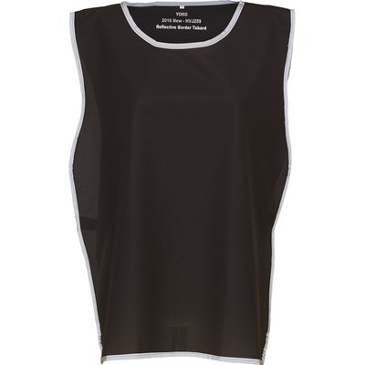 Chaleco con Bordes reflectantes Black L/Xl