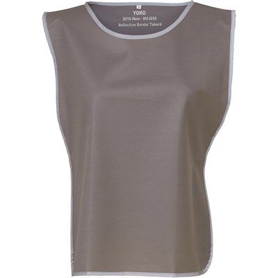 Chaleco con Bordes reflectantes Grey S/M
