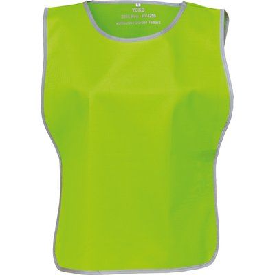 Chaleco con Bordes reflectantes Lime S/M