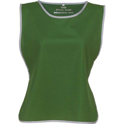 Chaleco con Bordes reflectantes Paramedic Green L/XL