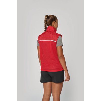 Chaleco deportivo con rejilla