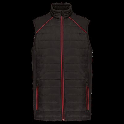 Chaleco hidrófugo con bolsillos Black / Red XS