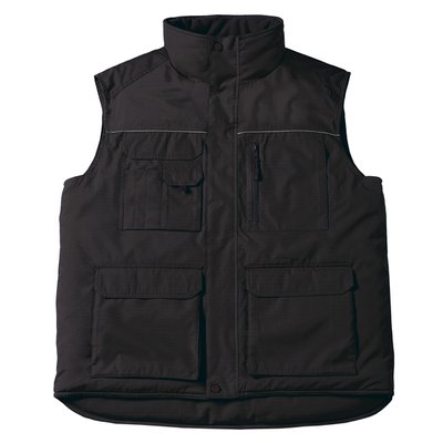 Chaleco hidrófugo multibolsillos Black L