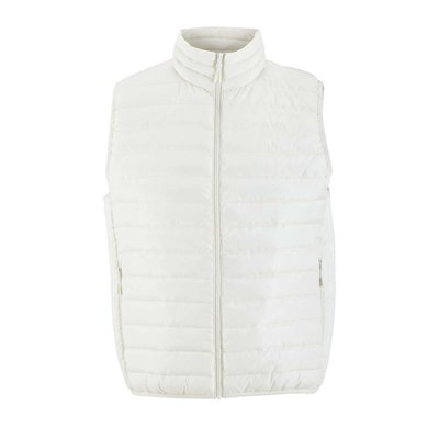 Chaleco Hombre Acolchado 100% poliéster Blanco Roto L