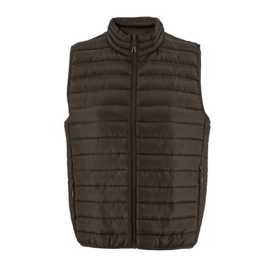 Chaleco Hombre Acolchado 100% poliéster Marrón Chocolate 3Xl