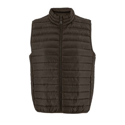Chaleco Hombre Acolchado 100% poliéster Marrón Chocolate Xxl