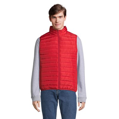 Chaleco Hombre Acolchado 100% poliéster Rojo Xxl