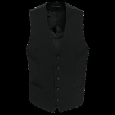 Chaleco hombre entallado Black 54 Fr