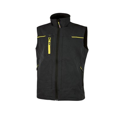 Chaleco hombre impermeable Black Carbon S