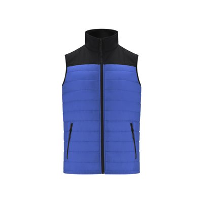 Chaleco Impermeable Negro Azul L