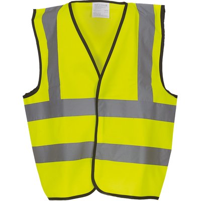 Chaleco infantil alta visibilidad Hi Vis Yellow 10/12 ans
